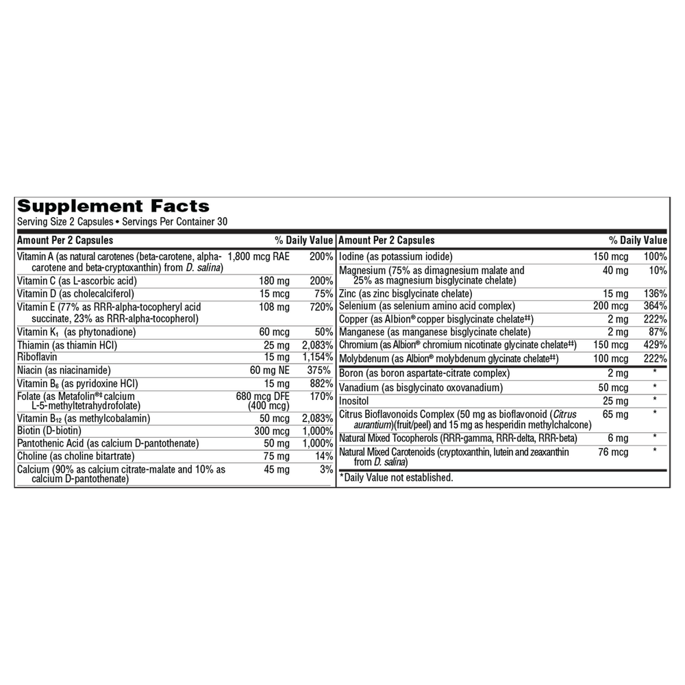 VitaPrime Iron-Free Capsules