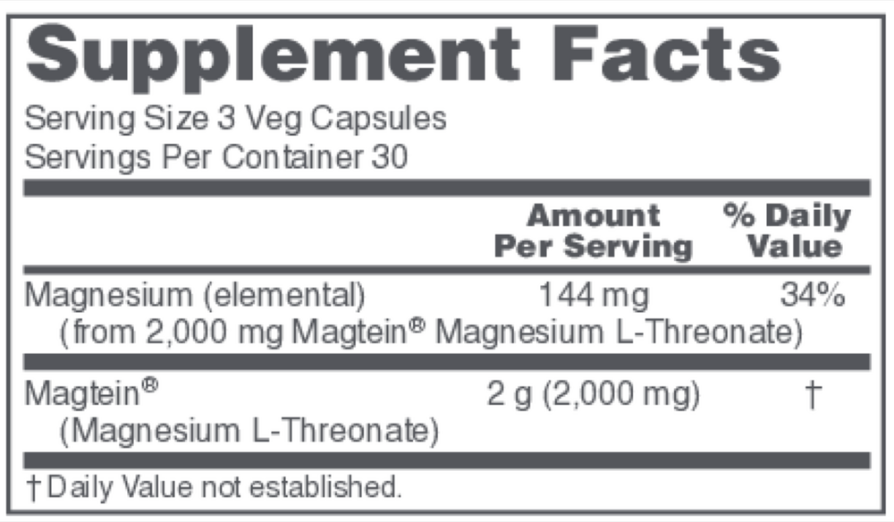 Magtein® (formerly ProtoSorb™ Magnesium)