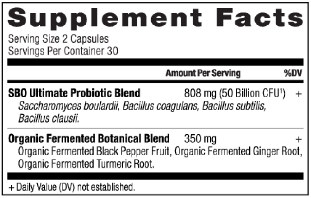 SBO Probiotic Ultimate
