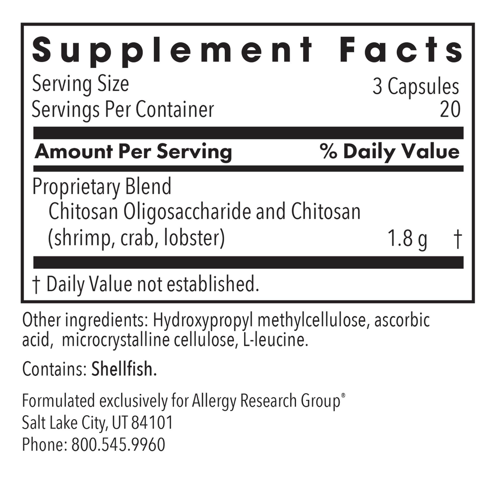 MicroChitosan 650mg