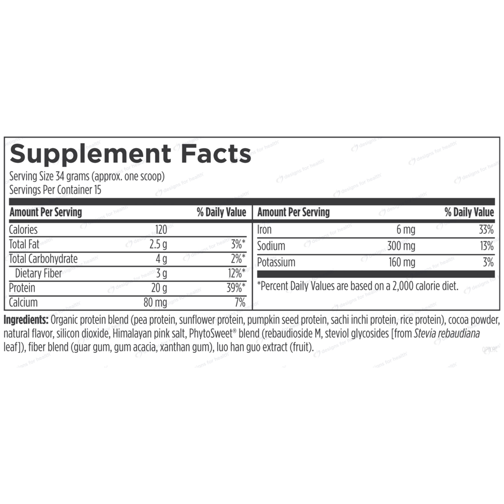 Phytotein, Chocolate