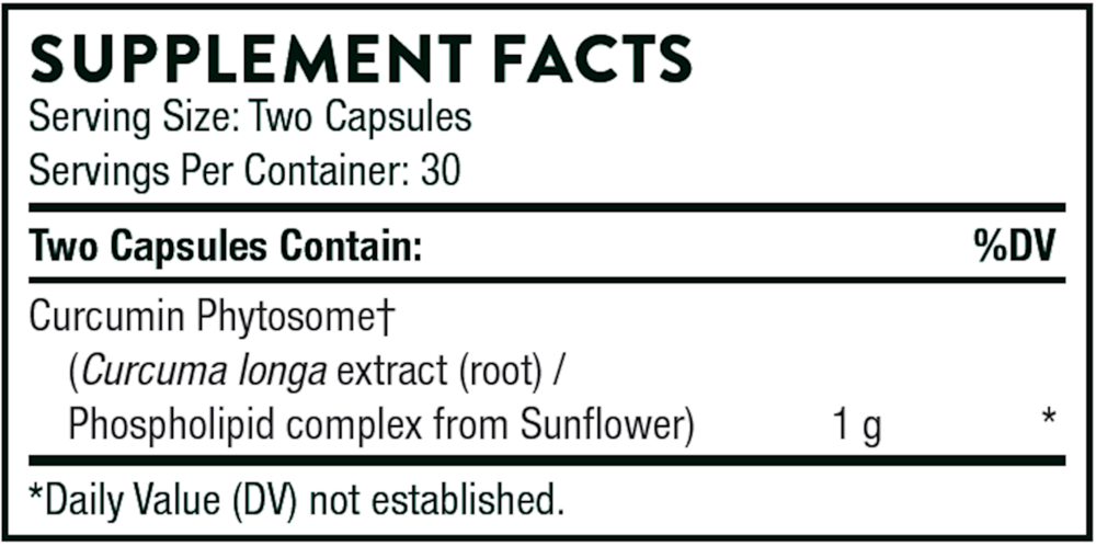 Curcumin Phytosome (formerly Meriva)