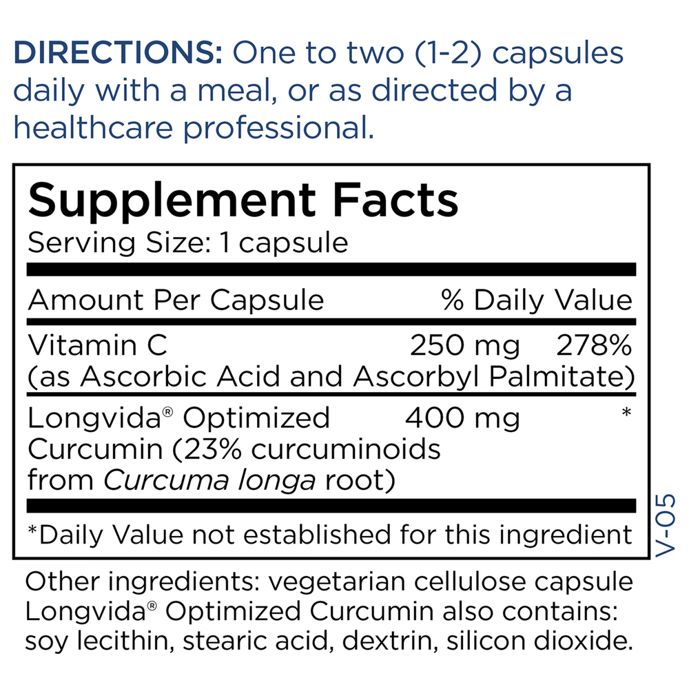 Curcumin + C (Longvida) 400mg