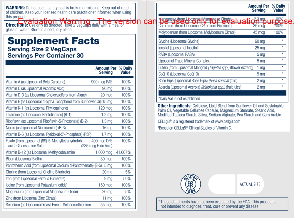 Liposomal Universal MultiVitamin
