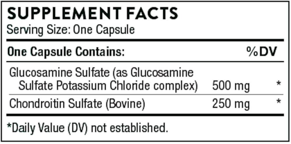 Glucosamine & Chondroitin
