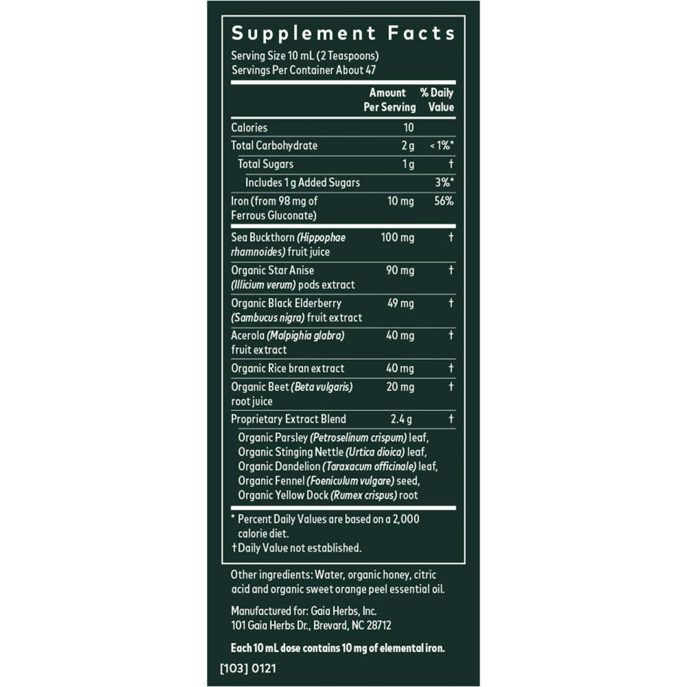 PlantForce Liquid Iron