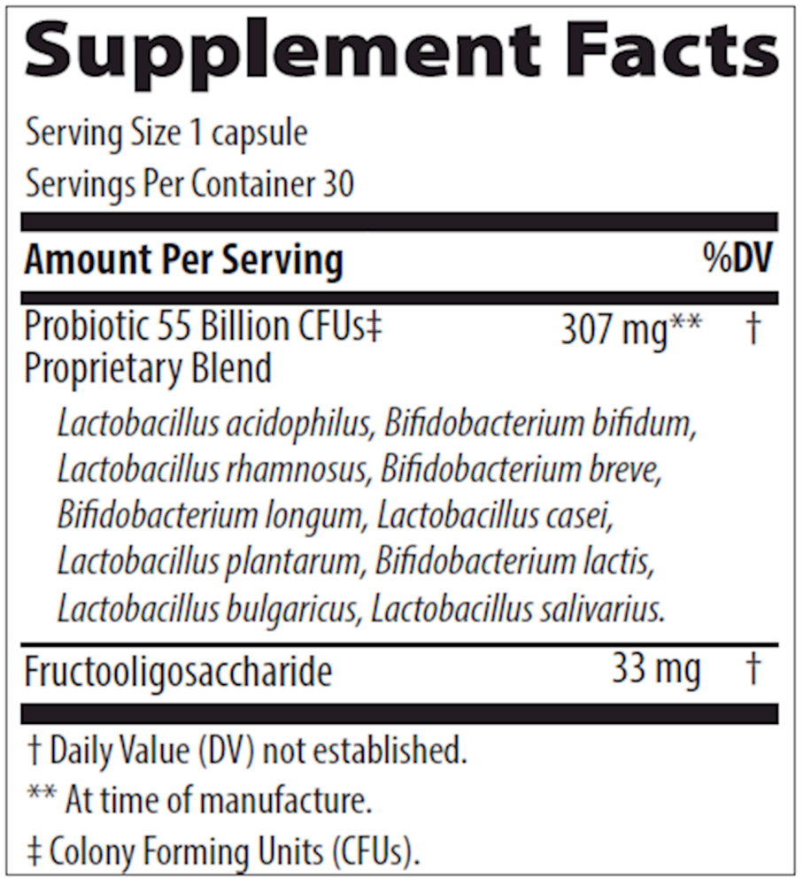 Probiotic 55 Billion