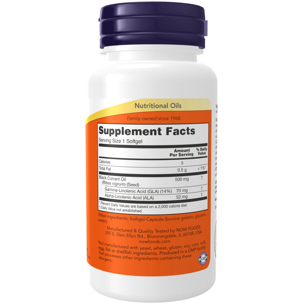 Black Currant Oil 500mg