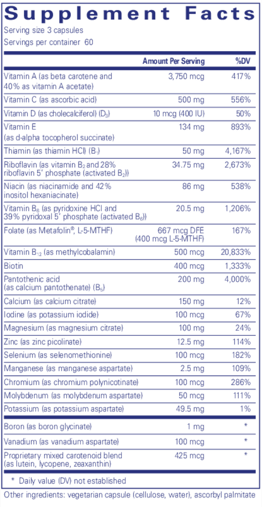 Nutrient 950® A without copper & iron
