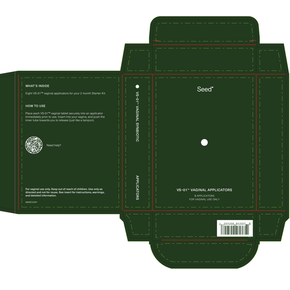 Seed VS-01™  Vaginal Synbiotic Starter Kit