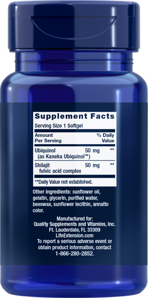 Super Ubiquinol CoQ10 w/Enhanced Mitochondrial 50mg