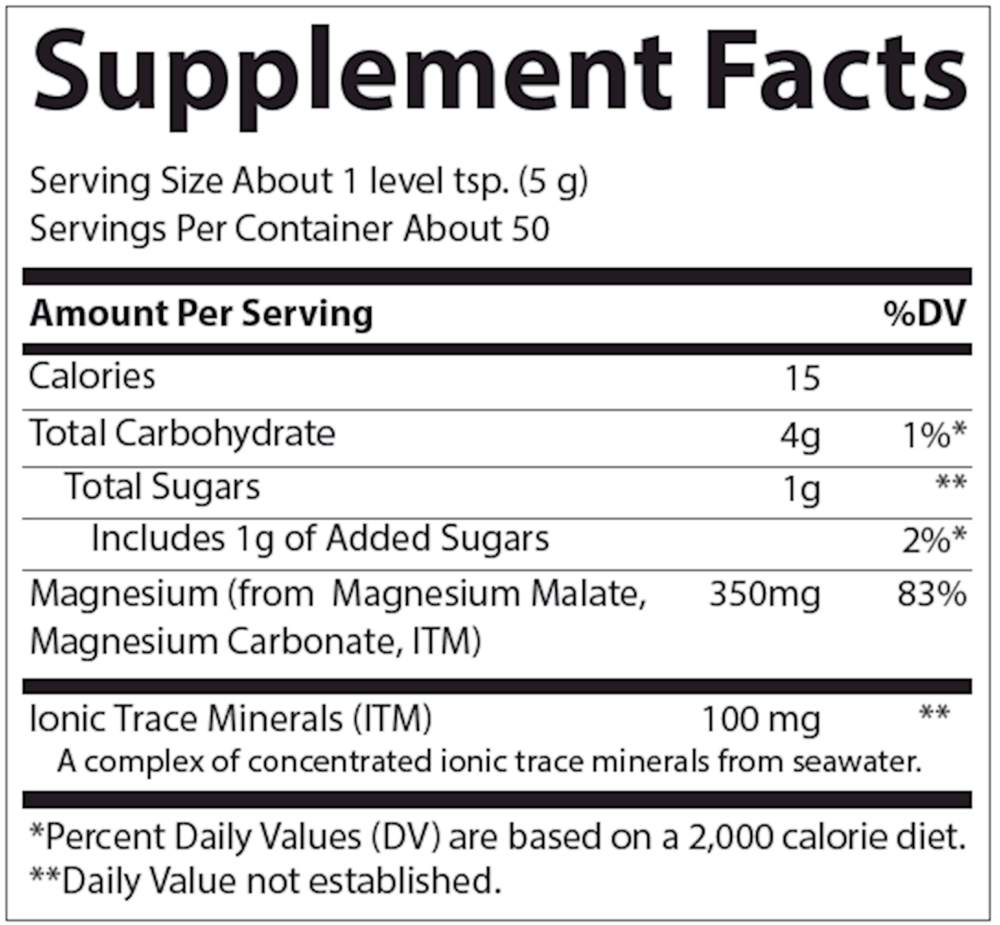Stress-X Magnesium Powder Lemon-Lime