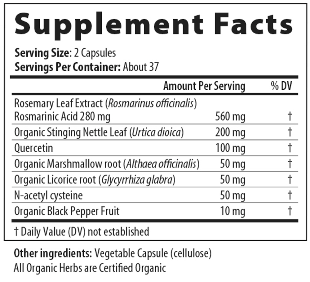 R-Hist Px (Rosemarinic Acid)