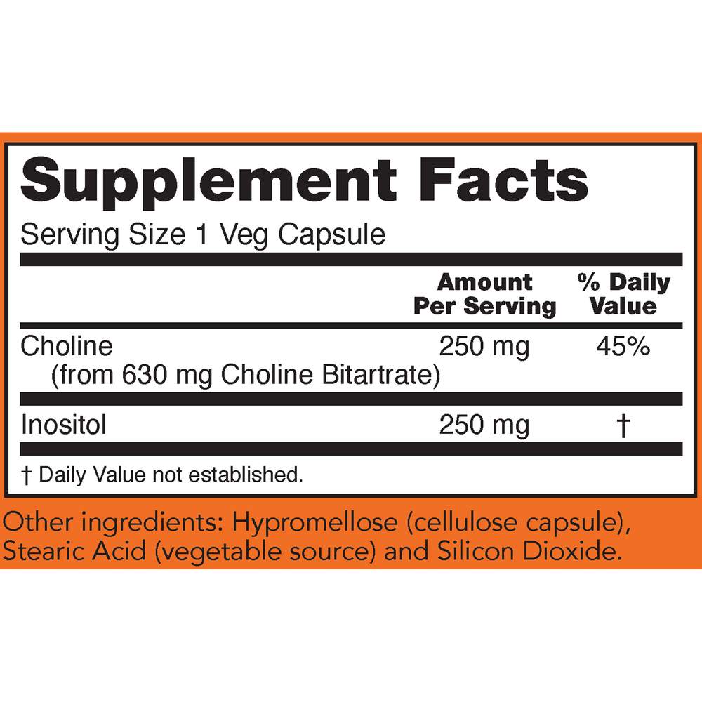 Choline & Inositol 500mg