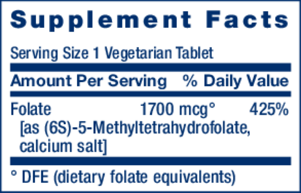 Optimized Folate (L-Methylfolate)