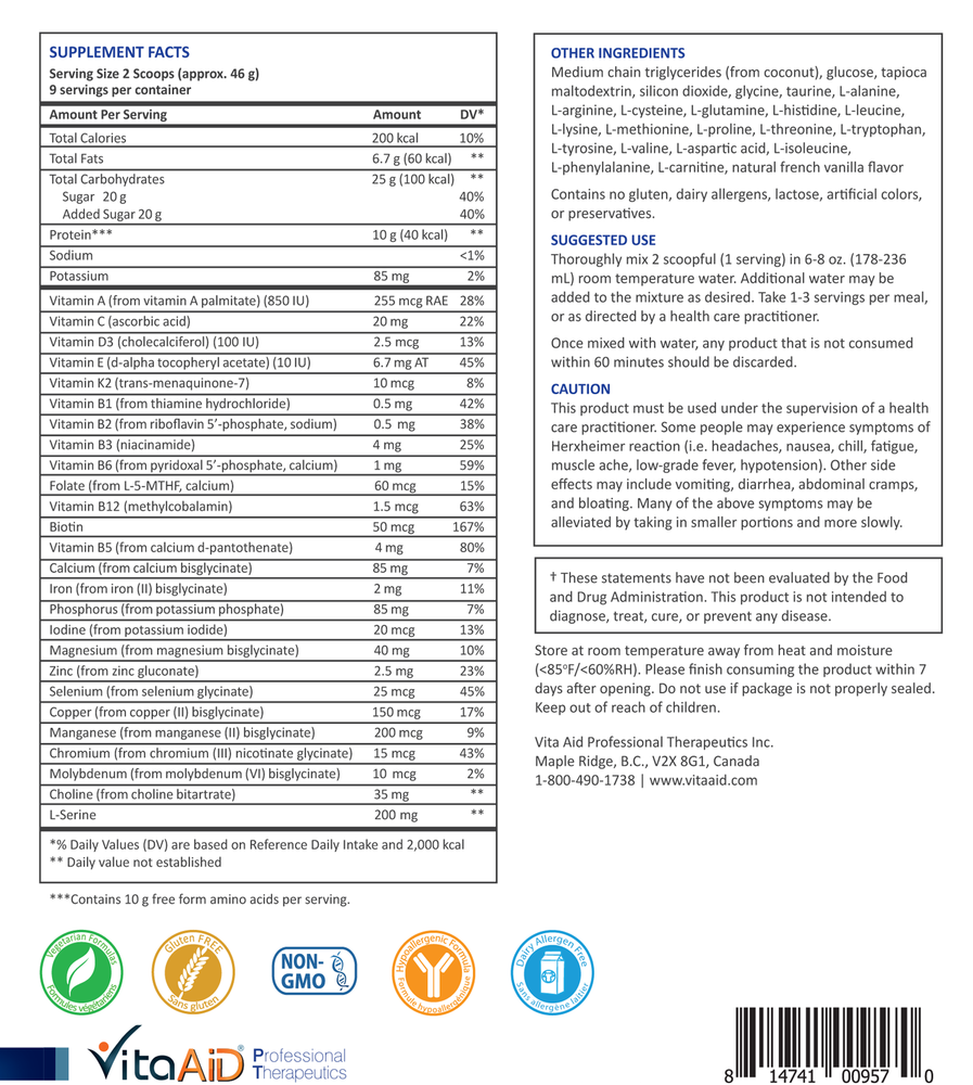 Elemental Nutrition (Vanilla)