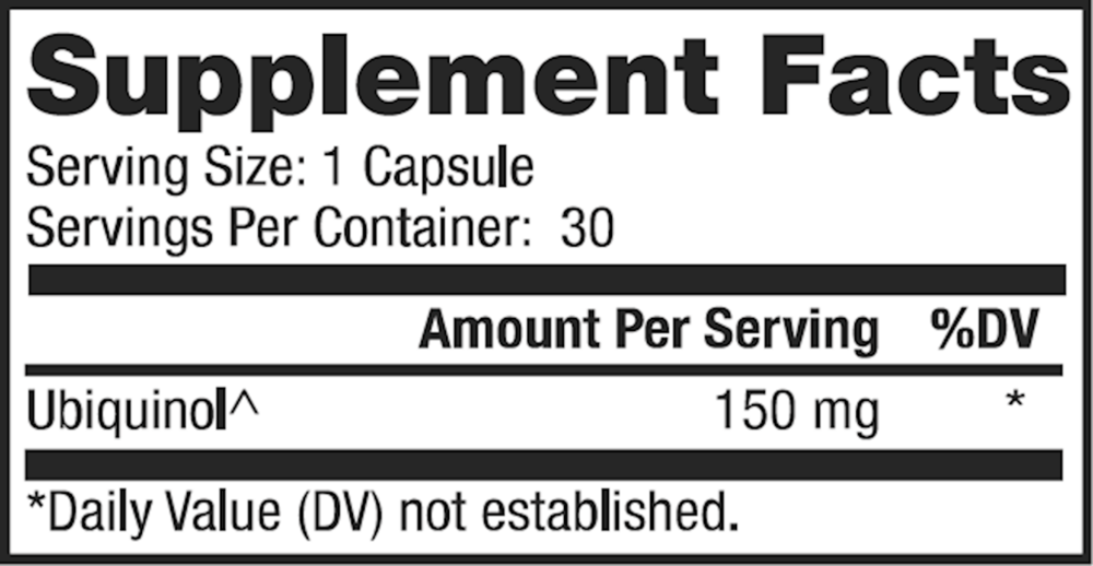 Ubiquinol 150mg