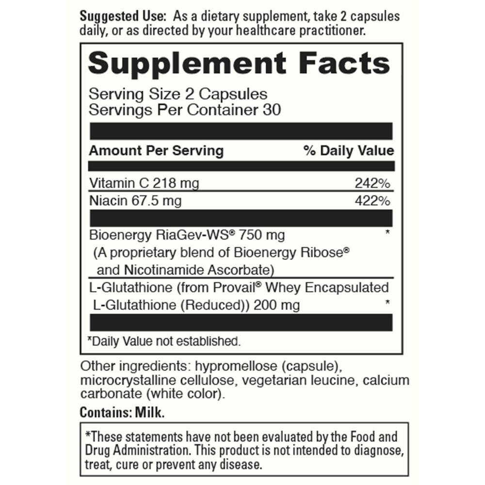NAD+ Activate with Glutathione