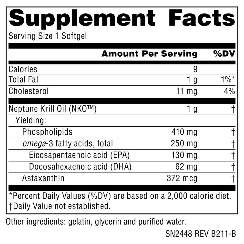 NKO® Neptune Krill Oil 1000mg