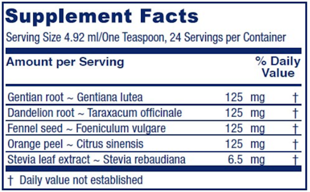 Bitters Tonic™ Vanilla Orange Digestive Support