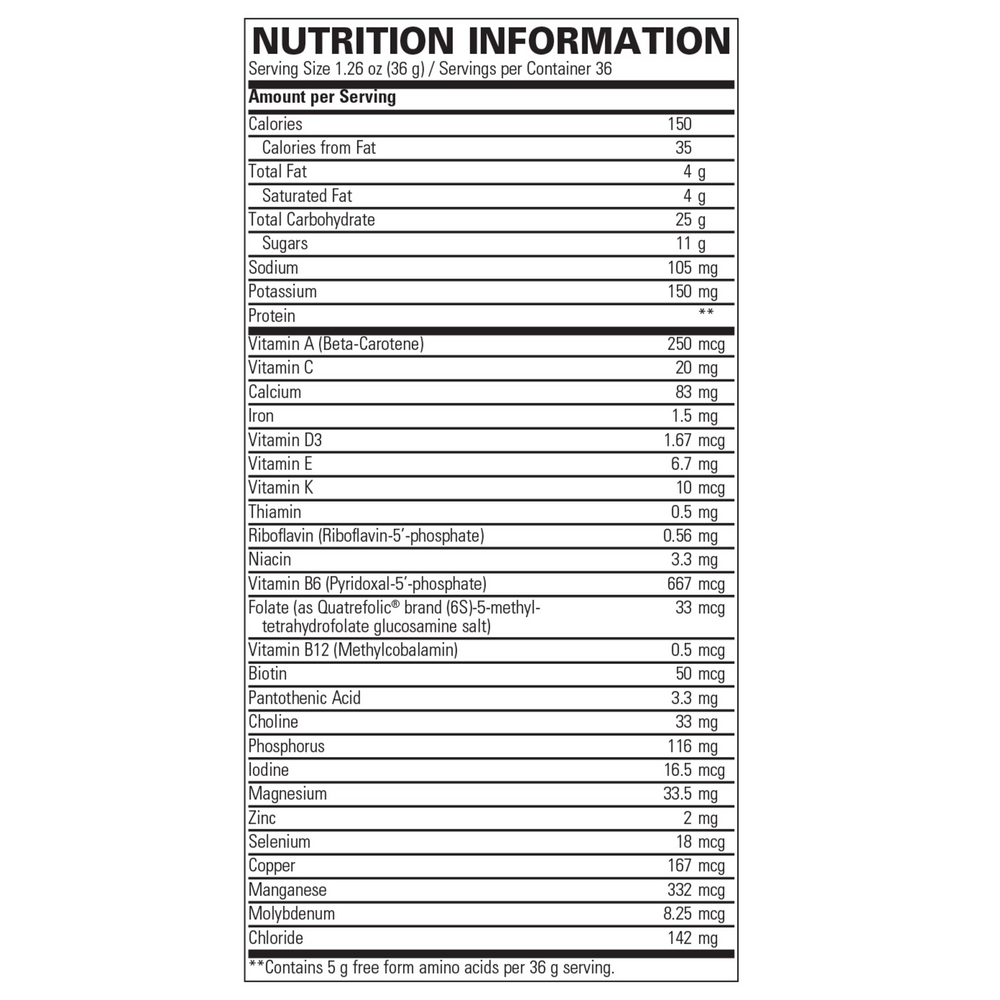 Physicians Elemental Diet Powder