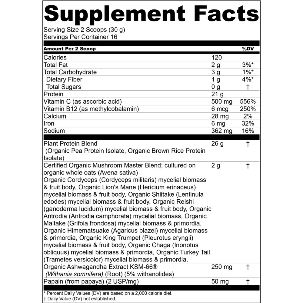 Master Blend Unsweetened Protein