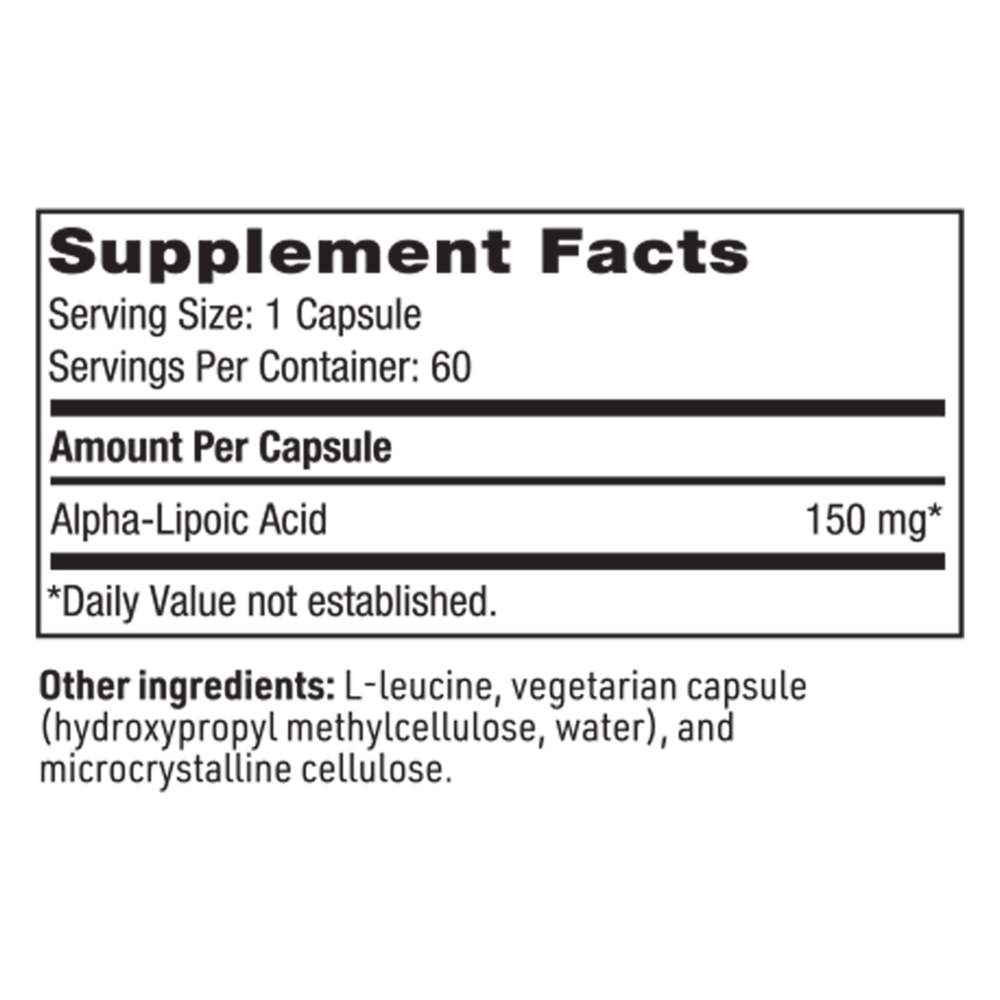 Alpha-Lipoic Acid 150mg