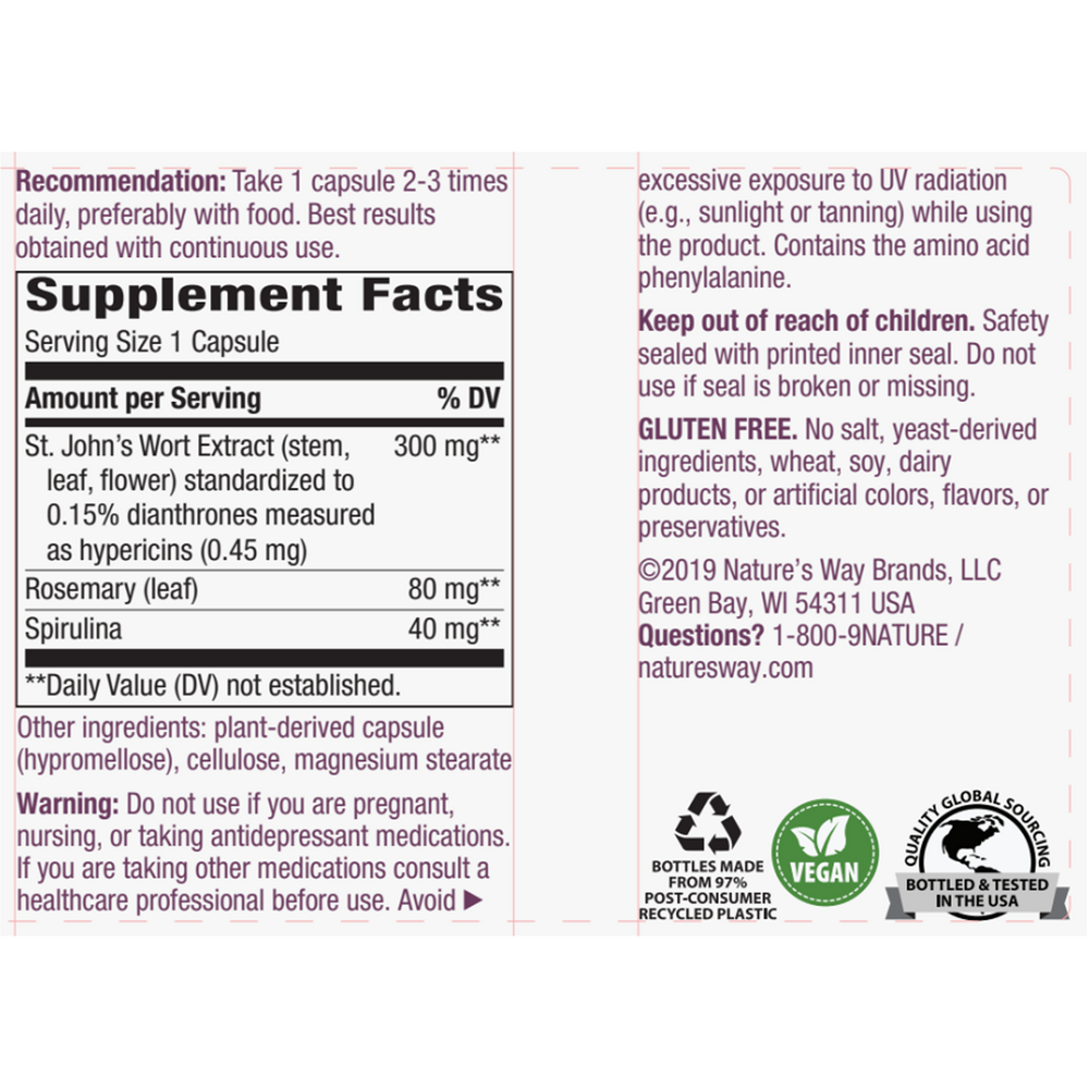 St. John’s Wort Standardized