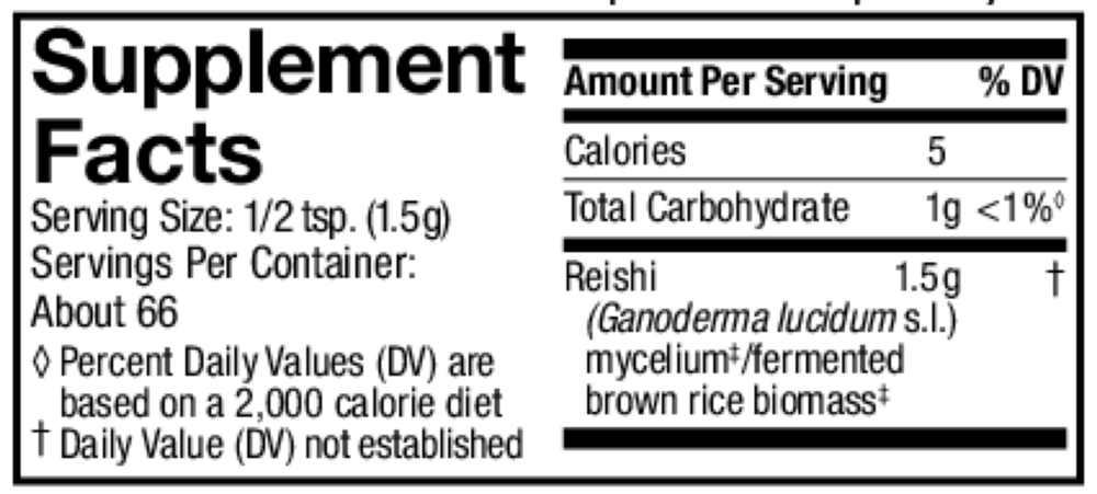 Reishi Mushroom Mycelium Powder