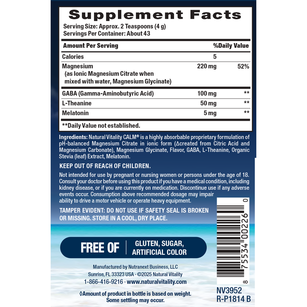 Natural Calm Calmful Sleep