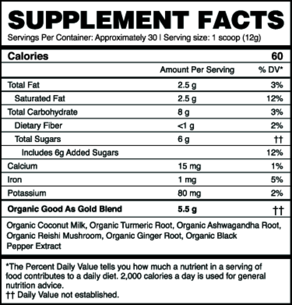 Good As Gold: Golden Milk Powder