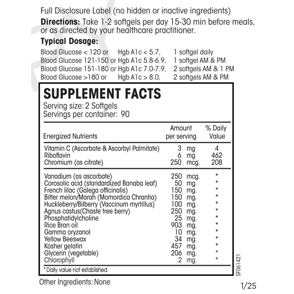Glucose Regulation Guard Forte