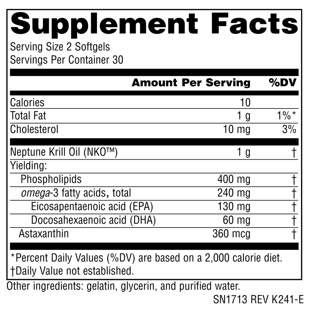 NKO® Neptune Krill Oil 500mg