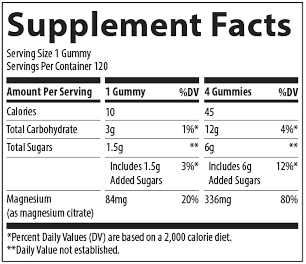 Magnesium Gummies - Watermelon