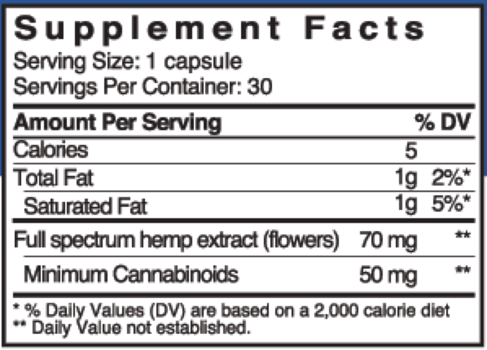 ECS Care® 50 Full Spectrum Hemp (California Only)