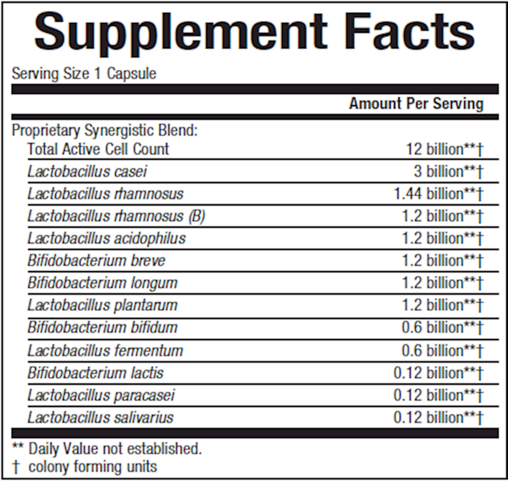 Ultimate Probiotic 12/12 Form