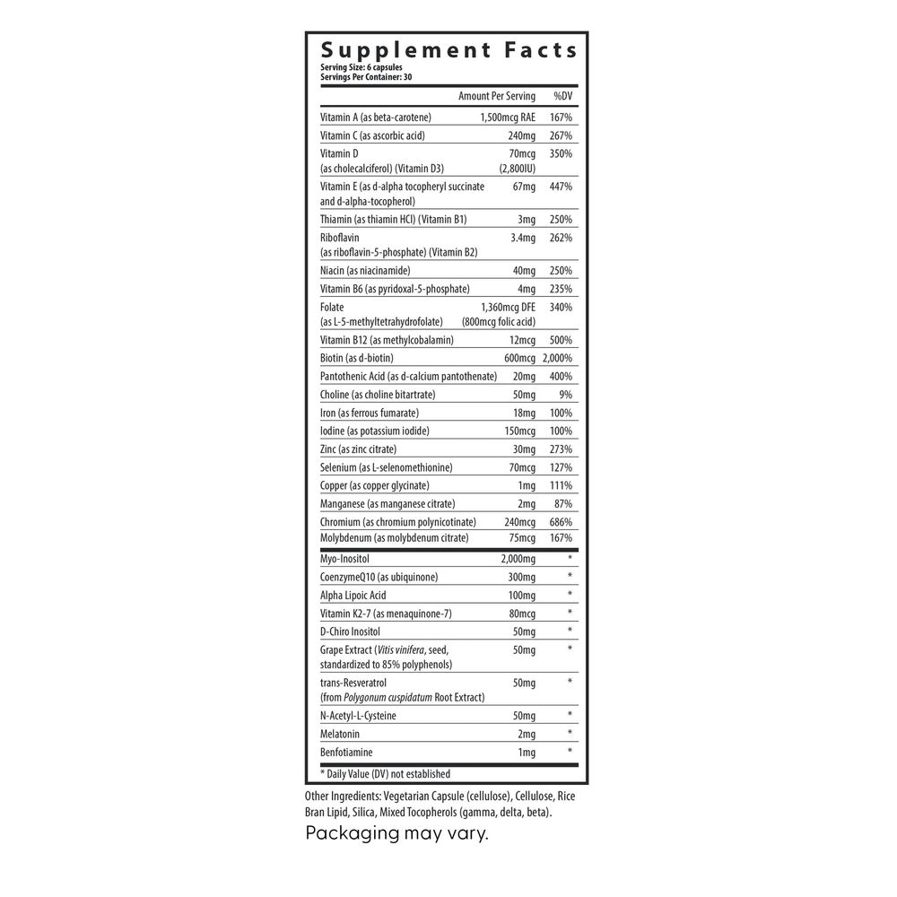 FH PRO® Fertility Multivitamin for Women