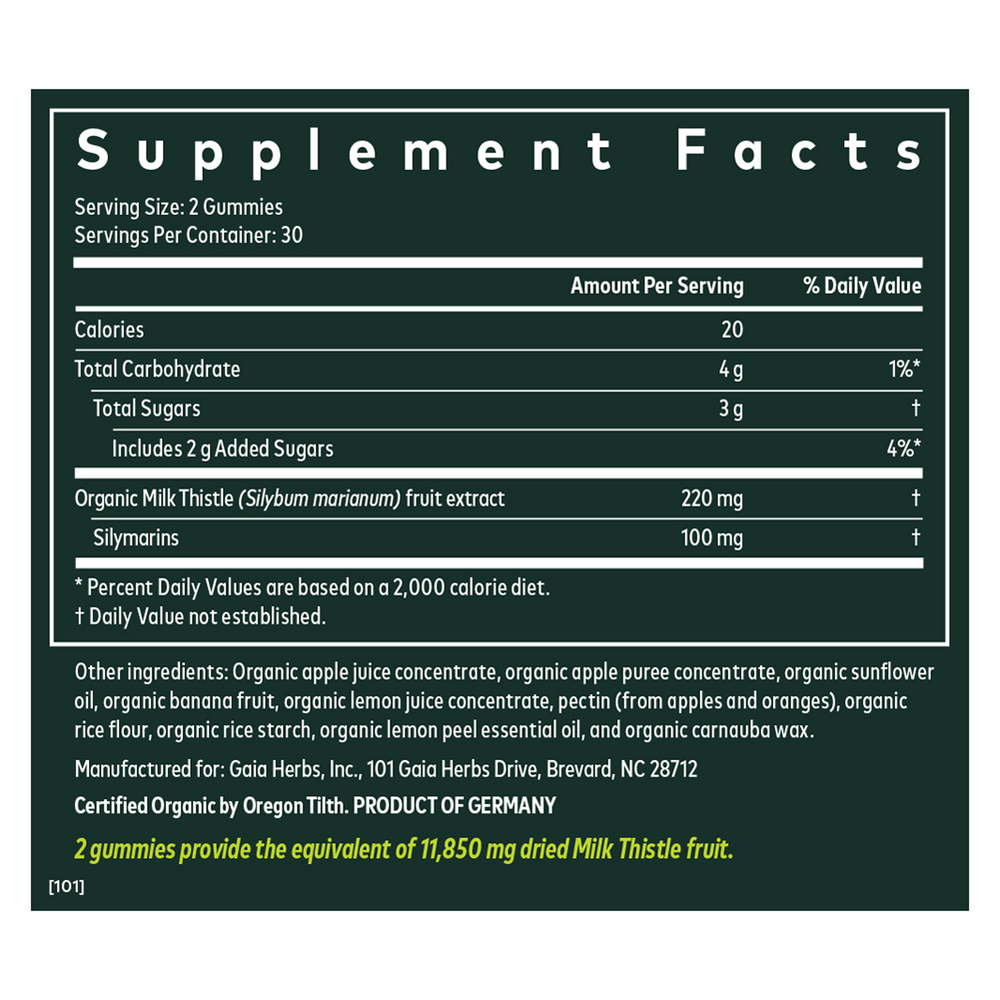 Milk Thistle Gummies