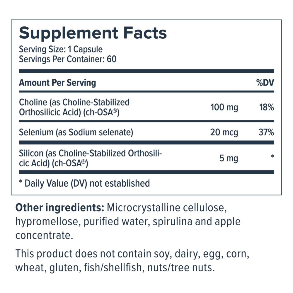 Healthy Aging – ch-OSA® & Selenium for Skin, Hair & Joint Support