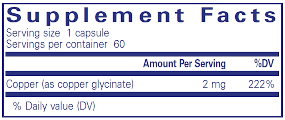 Copper (Glycinate)