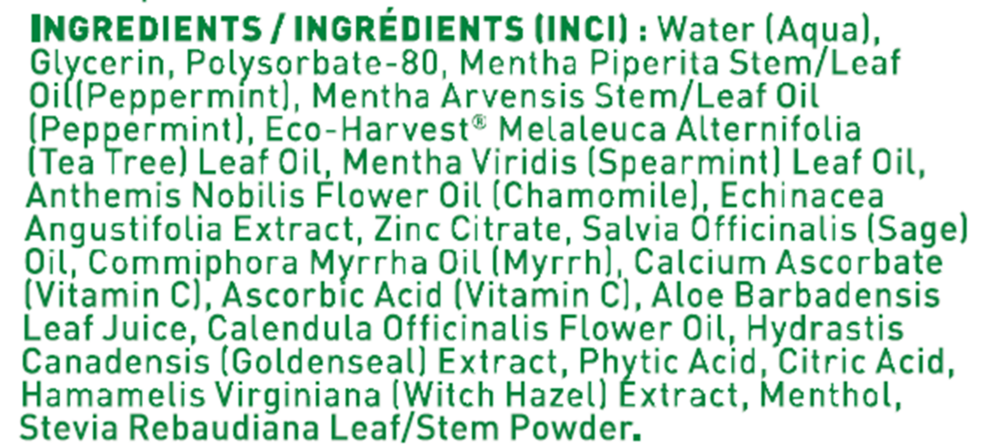 Tea Tree Oil Mouthwash Ultra Ca