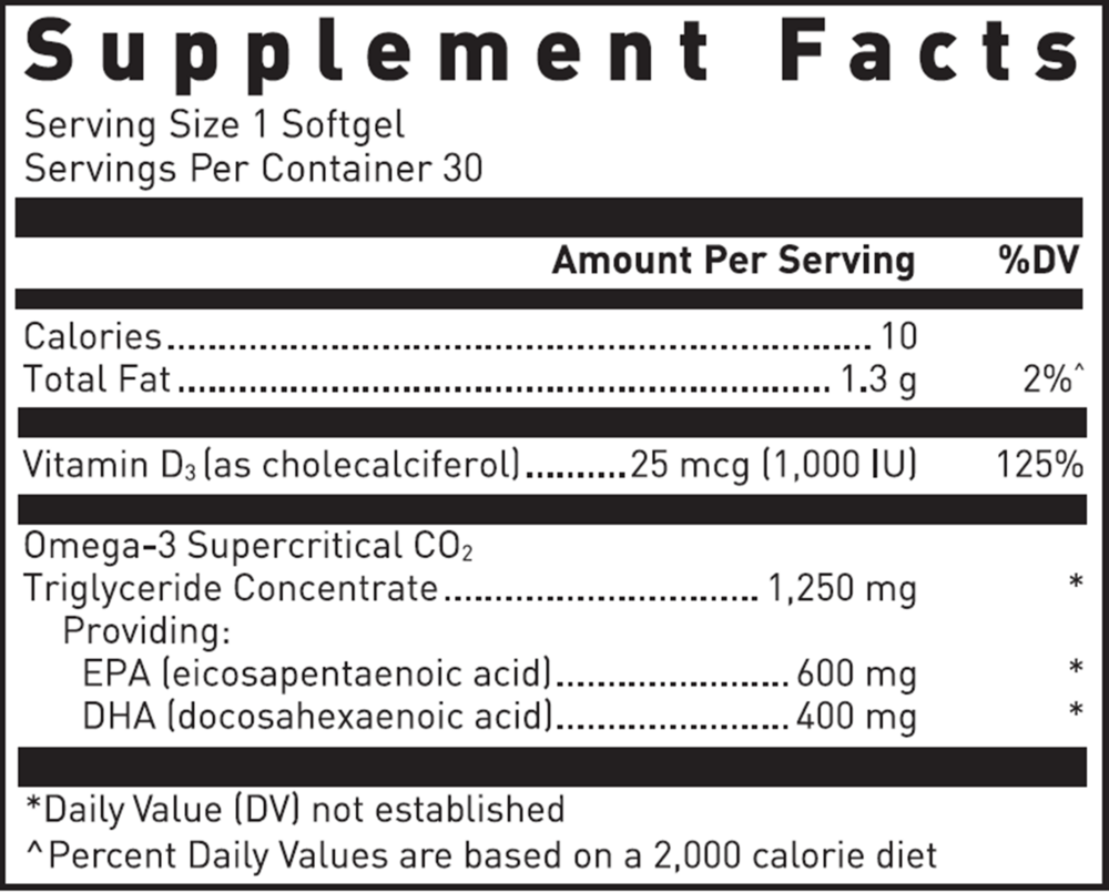 Quell Fish Oil EPA/DHA plus Vitamin D
