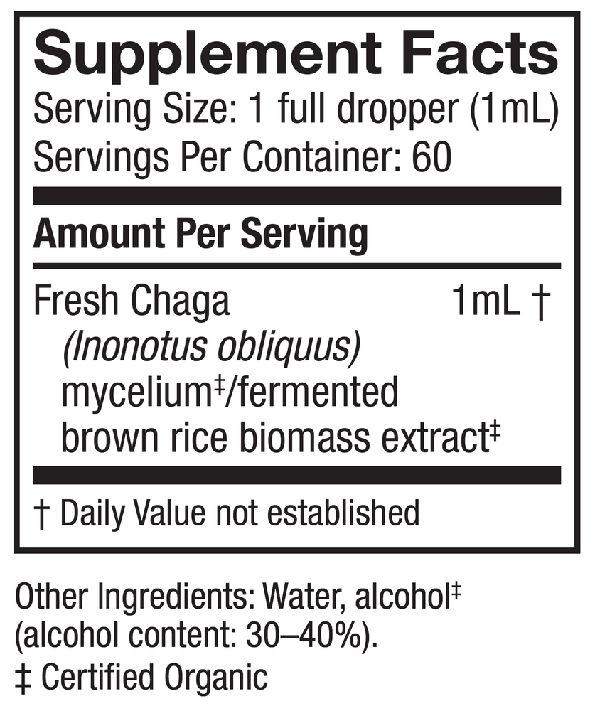 Chaga Extract (Inonotus obliquus)