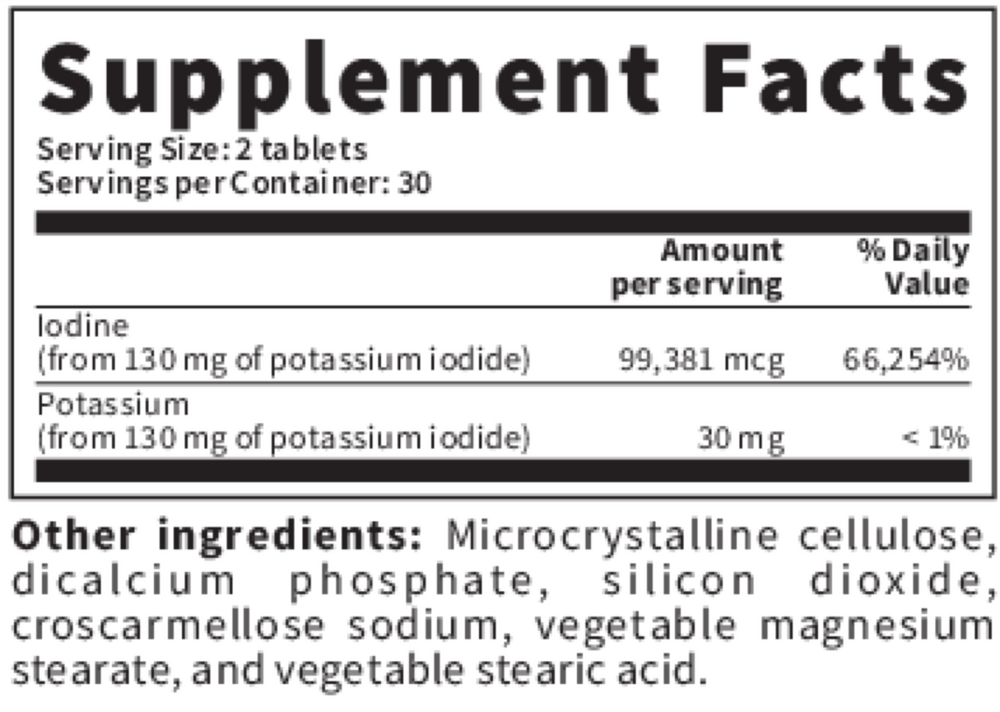 Potassium Iodide 65mg
