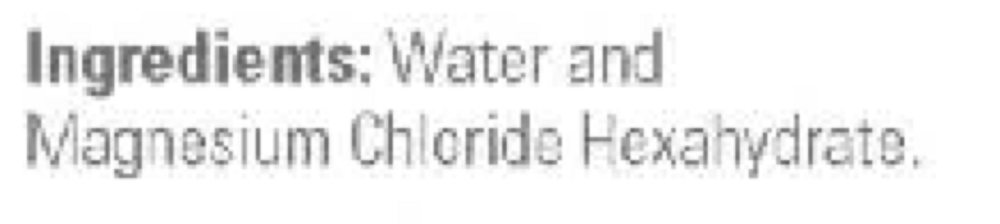 Magnesium Topical Spray