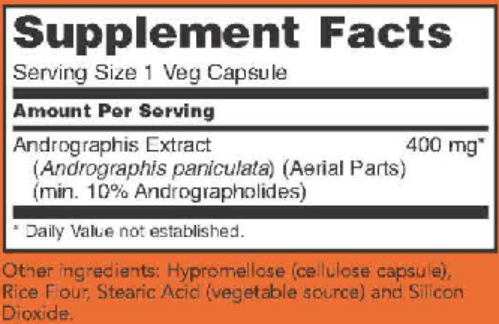 Andrographis Extract 400mg