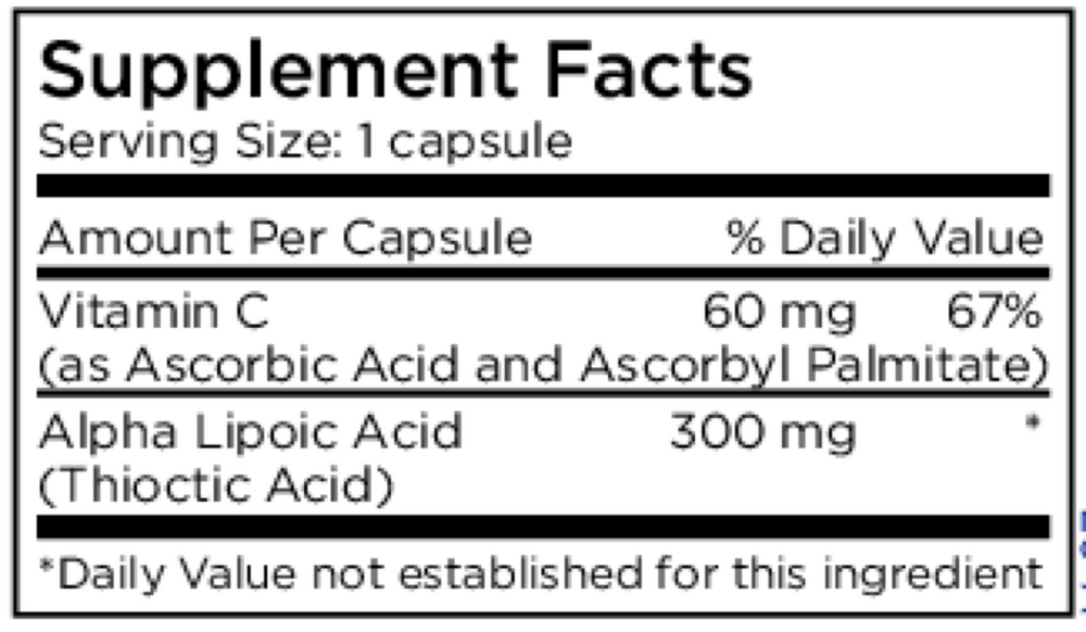 Alpha Lipoic Acid 300mg