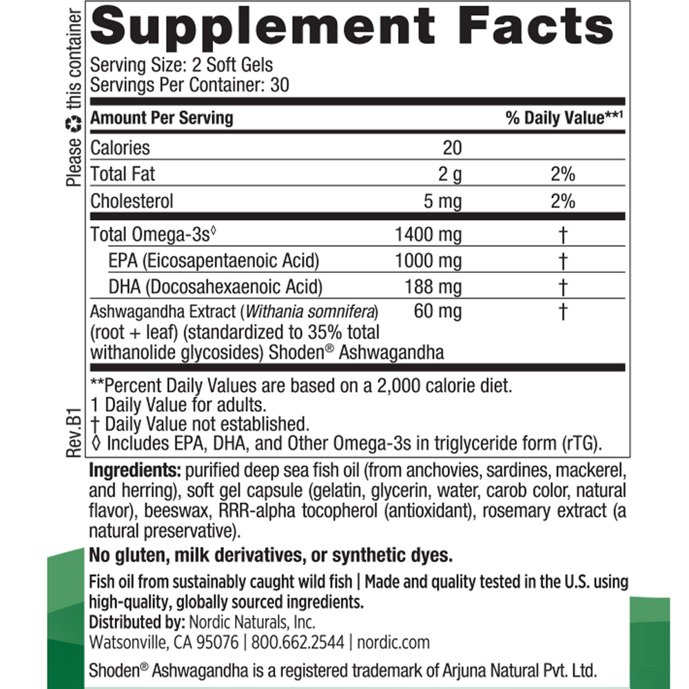 Mood Support Omega Blend