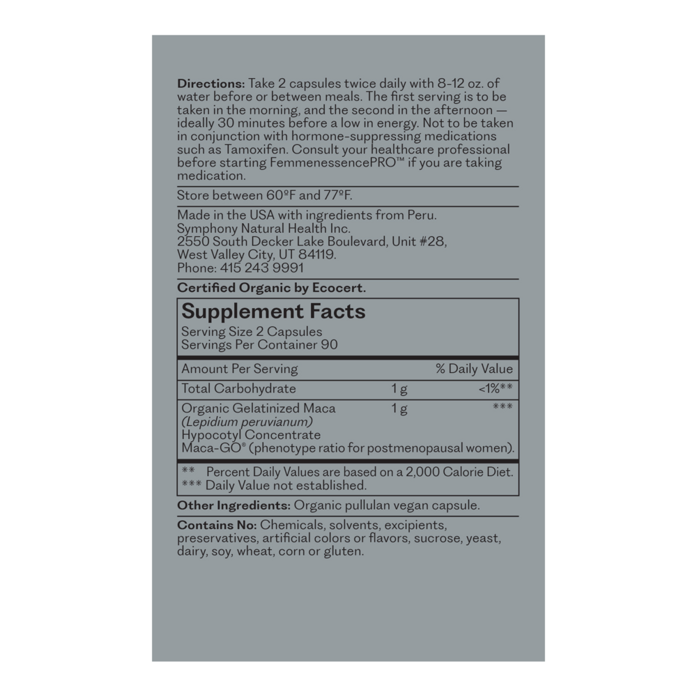 FemmenessencePRO POST (Maca-GO®)