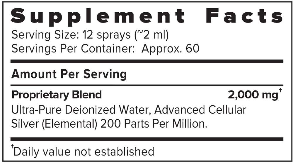 ACS 200 Silver Extra Strength